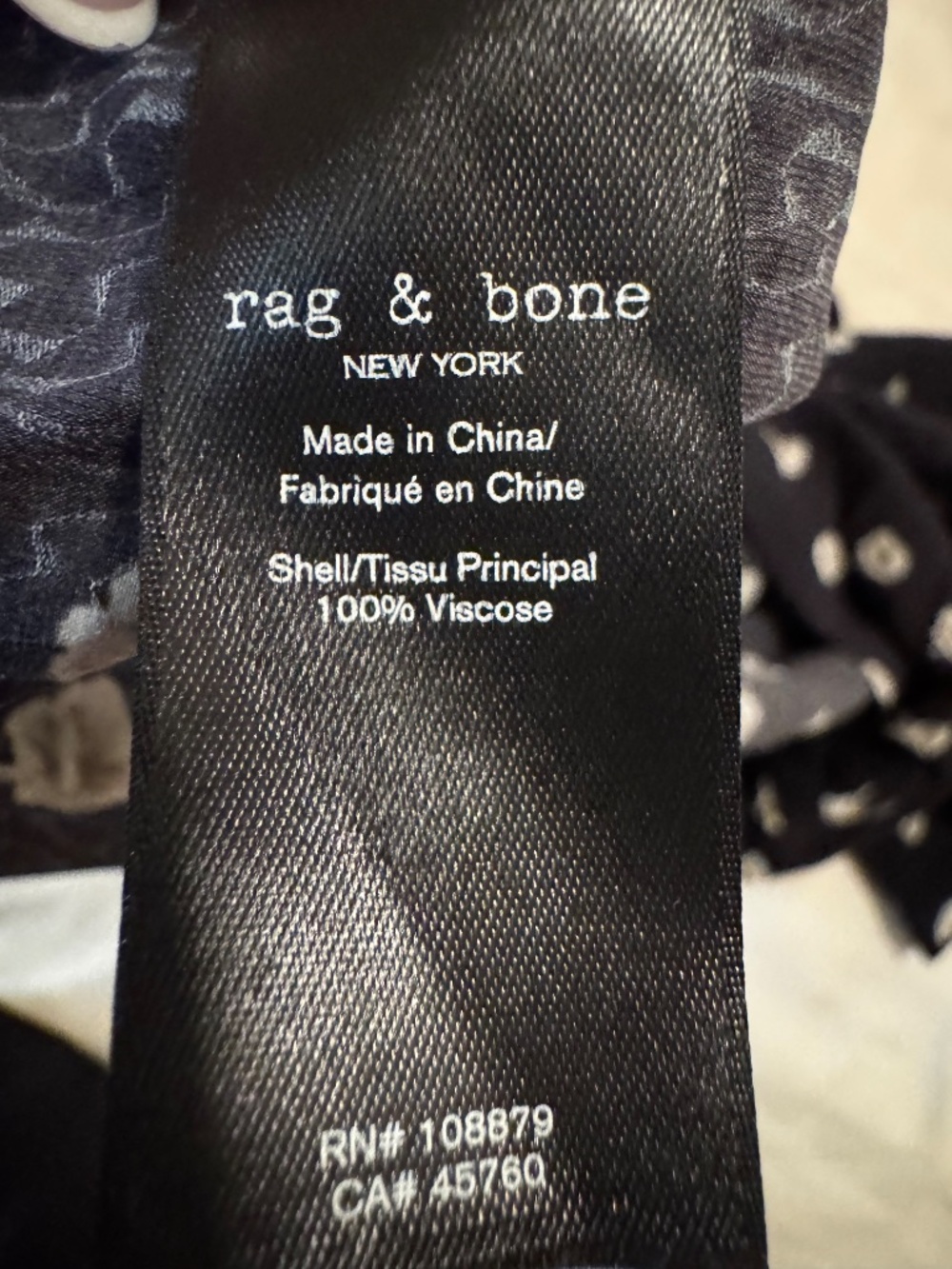 Rag & Bone Print Floral Shirt - Picture 5 of 6